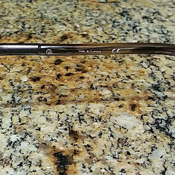 Dragon Eyeglasses Frames DR014 073 Brown Grey Rectangular Half Rim 55-17-145 - Picture 7 of 11